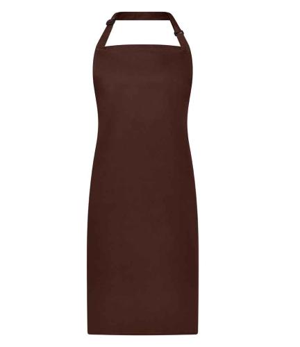 Brand Lab Adjustable Bib Apron - BRN - ONE